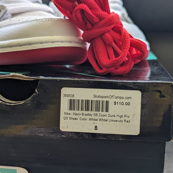 Nike SB zoom dunk high pro kevin bradley 8M - Picture 8 of 8